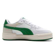 Puma CA Pro Suede FS休闲运动鞋，轻便户外旅行鞋，男女通用 - 彪馬白-綠色 - 查看 2