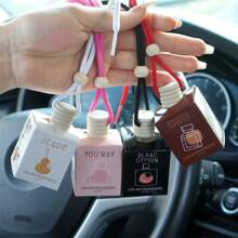 HoogaLife Car Air Freshener, Suspended Car Aromatherapy, Long-Lasting Air Freshener, Ideal Holiday Gift, Suitable For Deodorizing Car Interior Decoration - Multicolor - View 3