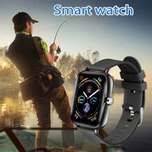 Eytlptoc Multifunctional Smart Watch - (Answer/Dial Calls), Multiple Sports Modes, Remote Camera, Music Playback Control, Alarm Clock, Call & Message Notification, Wireless Connection Compatible With Smartphones, Fashionable Wearable Watch For Men And Women!