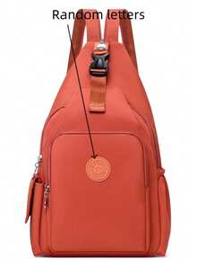 New Multi-Functional Fashion Casual Mini Backpack For Women, Lightweight Chest Bag With Multiple Compartments, Versatile Shoulder Bag, Perfectly Matching With Backpack Accessories, School Backpack - Multicolor - View 10