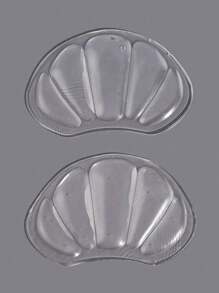 Forefoot Pads,2Pcs Fan-Shaped Shock-Absorbing Anti-Slip Self-Adhesive Heel Protector Tool