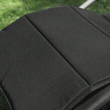 SoBuy Cojín ergonómico acolchado con reposacabezas para mecedora de jardín, color negro OGS28-P02 Muebles de Jardín y Terraza, Muebles de Terraza, Muebles de Jardín Negro estilo nórdico, estilo sencillo