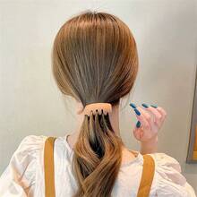 2 件高端发夹，2025 新款垂直香蕉夹固定防滑小号香蕉夹，爪夹，发夹，发夹，发夹，发夹，学校用品 - 彩色 - 查看 5