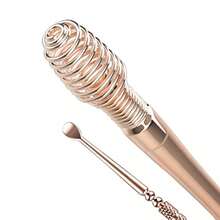 Spiral Ear Wax Remover Ear Cleaning Tool Ear Wax Removal Tool Ear Cleaner Ear Wax Removal Kit Spring Ear Wax Cleaner Tool Set - 如圖 - 查看 1