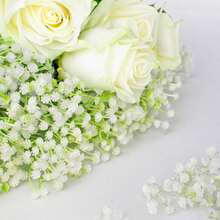 1/10/30/60/100/120 piezas Flores artificiales de inspiración infantil de lujo, tallos de flores artificiales de cielo estrellado realistas y duraderos - Perfectos para decoración del hogar, al aire libre, oficina, jardín, bodas, fiestas, tiendas, así como excelentes opciones para ramos de novia, manualidades DIY, centros de mesa, decoraciones románticas, flores decorativas universales para primavera, verano, otoño, invierno, las cuatro estaciones - Multicolor - Ver 4