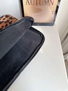 1PC Korean Fashion Leopard Print Laptop Bag, Office Bag, Notebook Inner Bag, 13 Inches, 14 Inches, 15 Inches, Cross-Border - Multicolor - View 10
