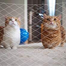 1pc Pet Window Balcony Net, Balcony Leak-Proof Net, Anti-Cat&Bird Escape Net, Cat Barrier Net For Balcony - Multicolor - View 2