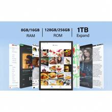 TenYide Ordinateurs tablettes pour enfants de 10,1 pouces, ordinateurs tablettes pour enfants et Wi-Fi 8 Go de RAM, 128 Go de Roma, double carte SIM, double caméras, contrôle parental, JPA préinstallé pour l'éducation des enfants, les jeux, les tablettes et les cadeaux de vacances pour prendre soin des enfants, cadeaux d'anniversaire pour enfants, cadeaux, cadeaux parfaits ouverts pour les écoles, cadeaux