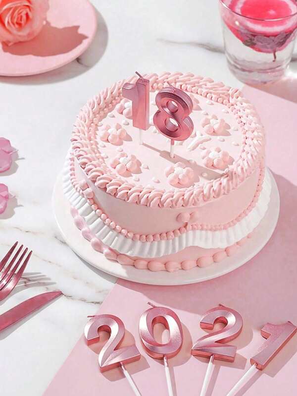 1pc Number Birthday Candle For Cake Decorating & Party Supplies Number Birthday Candles, Number Candle With Crown And Bow Decor Cake Topper Number Candles For Birthday Cakes Wedding Anniversary Graduation Festival Party,Golden Number Birthday Candle With Crown & Bow - Perfect For Cake Decorations, Weddings, Anniversaries, Graduations & Parties,For Cake Decorating & Party Supplies Back To School