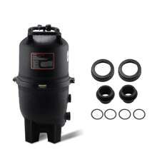 Sweiko Kartuschenfilter für Pools, 30 m² Filterfläche, Filtersystem für oberirdische Pools mit verbessertem Filter und Auslaufschutz, für Whirlpools, Spas und aufblasbare Pools