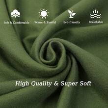 Pashmina Scarf And Shawl - Soft Women Pashminas Wrap For Wedding Evening Party (20 Colors) - Green - View 2