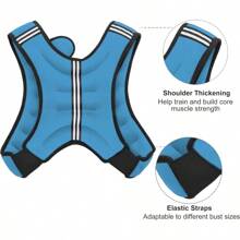 Weighted Vest 6lb 8lb 12lb 16lb 20lb 25lb 30lb Weight Vest With Reflective Stripe Weighted Vest For Men Women Workout Equipment For Strength Training Running Jogging Fitness Weight Loss SH PO