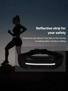 Creative Sports And Leisure Waist Bag, Waterproof And Shockproof, Close Fitting Mobile Phone Bag, Must Bring Magical Water Bottle Bag For Outdoor Cycling And Running