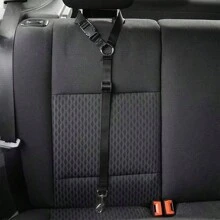 Ceinture de sécurité pour animaux de compagnie, laisse de voiture pour chien et chat, longe de siège arrière rétractable pour animal de compagnie, gardez votre chien plus en sécurité!