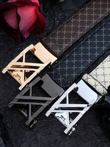 1 Stück Herren Business-Casual Gürtel, klassisches Modeaccessoire für Bürokleidung und täglichen Outfit, Sommer