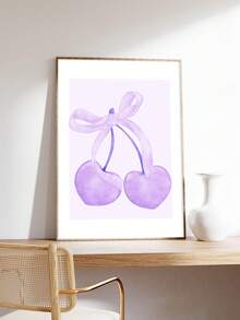 1 pièce Art mural à arcs violets, affiche preppy, décoration appartement universitaire, impression aquarelle d'arcs, décoration de chambre girly, décoration murale, décoration de salon, décoration de bureau, décoration de chambre à coucher, décoration de cuisine, décoration de salle de bain, décoration murale, décoration de la maison, affiches sans cadre - Multicolore - Voir 16
