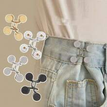 1 pieza Set de broches para mujer con broche para la cintura ajustada, sin tachuelas