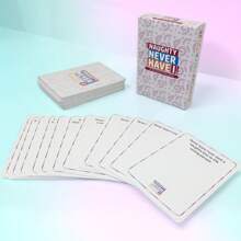 Let Naughty People Drink! Adult Drinking Challenge Card Game - Stimulating Ice Breaking Interactive Board Game, Fun Adventure Tasks, Portable Party Essential (Christmas/Halloween/Festival Gifts), Family Gathering, Friends Game Night Carnival Choice