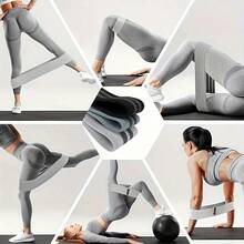 1pc/3pcs Resistance Bands For Squats, Fitness, Yoga And Strength Training - Leg And Glute Stretch Elastic Bands