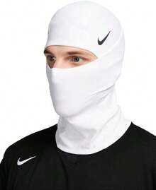 Pro Hyperwarm Hood Men's Beanie - White - View 1