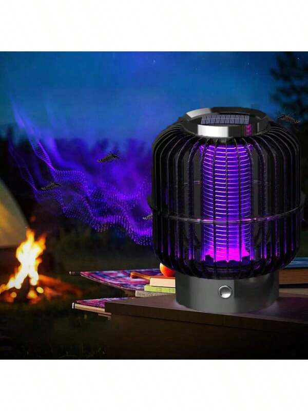 Portable Mosquito Repellent Lamp - Enhanced Design, Low Noise, USB Powered, For Indoor Use, Suitable For 10 Scenarios Such As Garden, Camping, And Picnics. Applicable For Home, Office, School, Daily Home And Outdoor