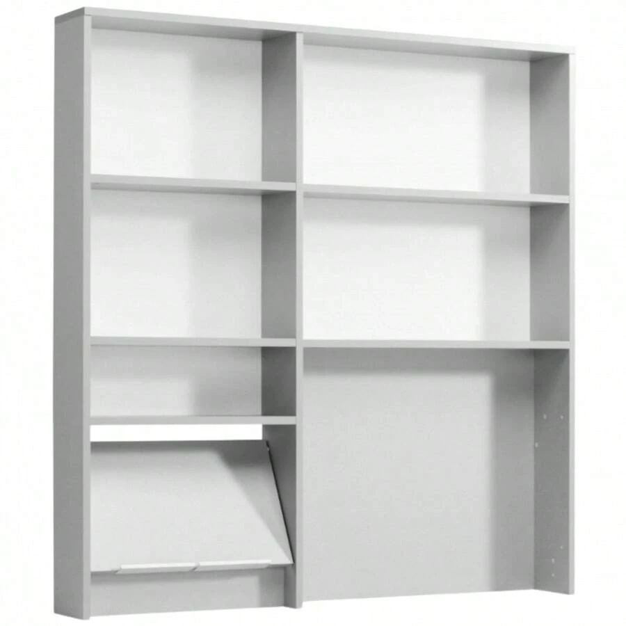 Miroytengo Estantería modular multifunción 120 cm de cocina EKO mueble color gris aluminio moderno - Blanco - Ver 1