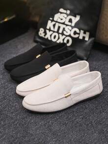 أحدث أحذية لوفرز وأحذية سليب أون، تصميم بسيط قابل للارتداء كاجوال، مريح وغير زلق، متعدد الأغراض للربيع والصيف