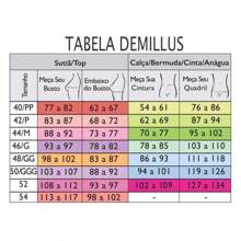 Demillus Sutiã Clarineta DeMillus Retrô 61385 – Leve, Elegante e Confortável Como Você Merece!