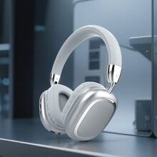 Casque sans fil supra-auriculaire, design pliable confortable, connexion sans fil, microphone clair, batterie 150mAh, charge Type-C, convient aux voyages, à la maison, au bureau - Design à la mode, casque sans fil / Autonomie ultra-longue / Casque de jeu / Écouteurs pliables, le cadeau pour profiter de la musique n'importe où, n'importe quand !