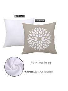 4pcs Modern Minimalist Abstract Geometric Print Pillow Case Cover Set, Polyester Fabric, Available In 17.7"X17.7"/19.69"X19.69"/15.75"X15.75" [Choose From 3 Sizes], Suitable For Sofa, Bed, Car Home Decor, Single-Sided Printing [No Pillow Insert] - Multicolor - View 3