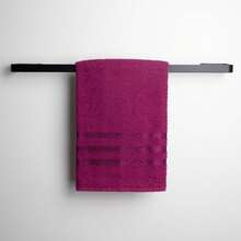 Europa Enxuta 4-Piece Towel Set 100% Cotton - Large Thick - 葡萄酒和嬰兒玫瑰 - 查看 5