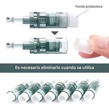 10 Cartuchos Repuestos Para Maquina De dre.pen - Gris - Ver 4