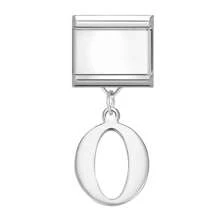 1 Stück Buchstaben Elemente DIY kreatives Accessoire Schmuck, modisches Anhänger Design personalisierbar DIY Armband Halskette Ring Fußkettchen, vielseitig, filigran, süß, modulares Armband