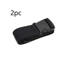 2pcs/1pc Adjustable Anti-Theft Luggage Strap With Quick Release Buckle, Bright Travel Packaging Strap For Suitcases, Upright Boxes, Double-Layered Bags, Durable Polyester, Easy To Clean, Hand Wash/Machine Wash, Stylish Streetwear Design Bag For School School Accessories School Stuff