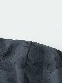 3 件装冰丝速干高弹力圆领短袖 T 恤，几何条纹迷彩，春夏 - 彩色 - 查看 5