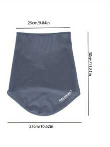 1 pieza/set Máscara deportiva transpirable y colorida con cuello, cubrefaz casual unisex para exteriores, máscara protectora solar de verano para hombres y mujeres, ligero protector facial transpirable para ciclismo