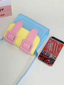 2025 立方迷你方形钱包女夏季小众高端时尚通勤街头优雅斜挎单肩包