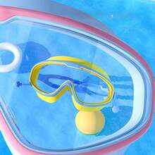 Swim Goggles Set - Anti-Fog HD Lens, Waterproof + Bonus Silicone Ear Plugs UK - Pink - View 8