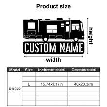 1pc Custom Rv Trailer Metal Sign - Personalized Camping Wall Art, Adjustable Iron Decor For Campsite & Home, Perfect Happy Camper Gift Gifts Birthday Graduation,Multi-Functional, Ornamental,Reusable,Exquisite,Stylish,High-Quality,Colorful,Modern,Custom,Personalized,Unique,Customized Crafts - Multicolor - View 70