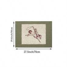 1pc Vintage Striped Rodeo Wall Art Picture Western Cowboy Prints Canvas Paintings Giddy Up Horse Posters Rustic Mid Century Modern Decor For Bedroom, Living Room, Or Apartment ,Dorm Room Decor Gift For Her Unframed