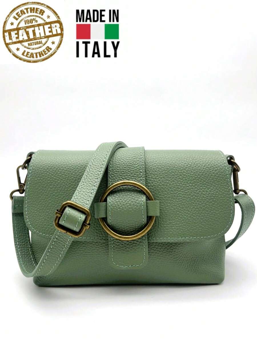 Damska torba biodrowa typu casual, retro saszetka biodrowa z PU, torba podróżna typu outdoor multi-pocket - Zielony 1 - Zobacz 1