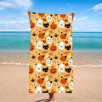 1 pieza Manta/Esterilla/Toalla de playa con diseño de delfín, de microfibra absorbente y secado rápido de 250 g/m², tamaño extra grande apta para playa, viaje, camping, natación, yoga, picnic, de 70*140 cm o 90*180 cm