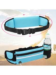Creative Sports And Leisure Waist Bag, Waterproof And Shockproof, Close Fitting Mobile Phone Bag, Must Bring Magical Water Bottle Bag For Outdoor Cycling And Running