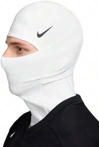Pro Hyperwarm Hood Men's Beanie - White - View 2