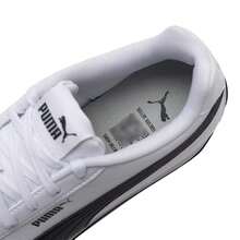 Puma Turin 3 Unisex Casual Sneakers, Retro Low-Top Lightweight Comfortable Athletic Shoes, 383037-06 - White - View 7