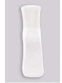 Kit 3 Pairs Of Lupo Sport Terry Cotton Socks, Mid-Calf 03245 - 白色 - 查看 3