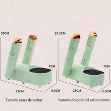 Portable Shoe Dryer, Lightweight And Portable, Warm Air Cycle, Rotary Button Control. - Multicolor - View 3