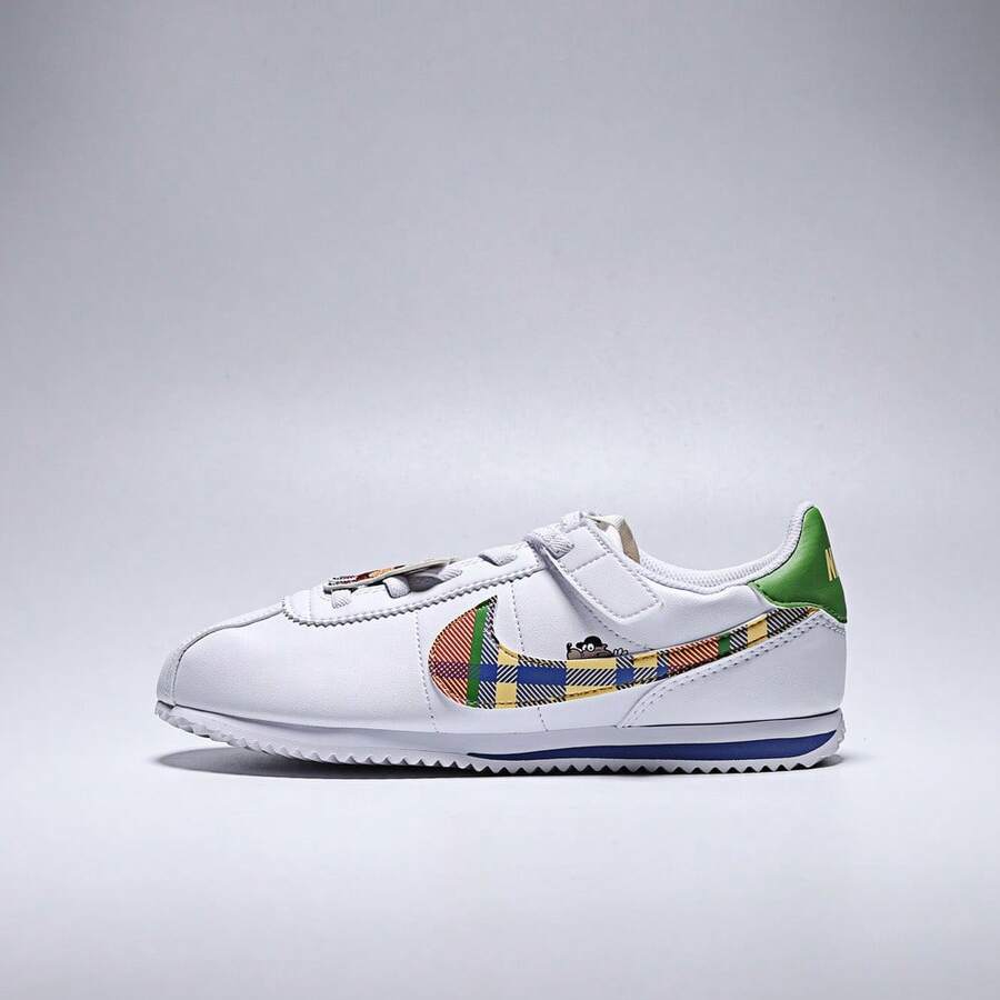 男童 NIKE KIDS CORTEZ EASYON (PSV) 休闲低帮鞋 IH7341-191 - 白色 - 查看 1