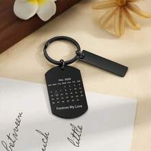 Custom Personalized Song Keychain,Any Photo/Song,Photo & Music Gift,Engraved Keychain,Anniversary Gifts For Him,Gift For Husband,Father's Day Gifts