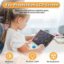Tableta de dibujo LCD de 8.5 pulgadas: gran almohadilla para escribir y hacer bocetos con colores brillantes y seguros para los ojos, ideal para notas, hogar, escuela, oficina - juguete de viaje y regalo de Navidad perfecto, tableta de dibujo digital, pizarra para grafiti, vuelta al cole